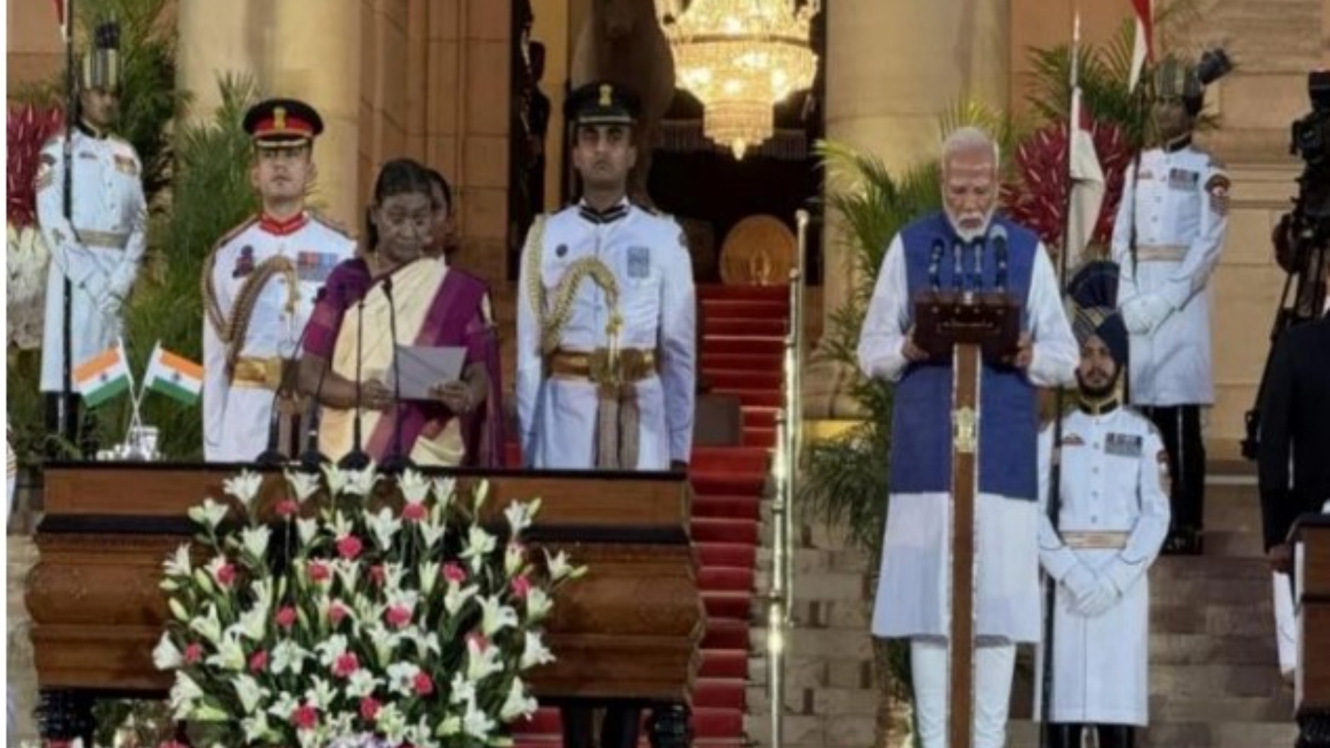 அமைச்சரவை பதவியேற்பு விழா 2024