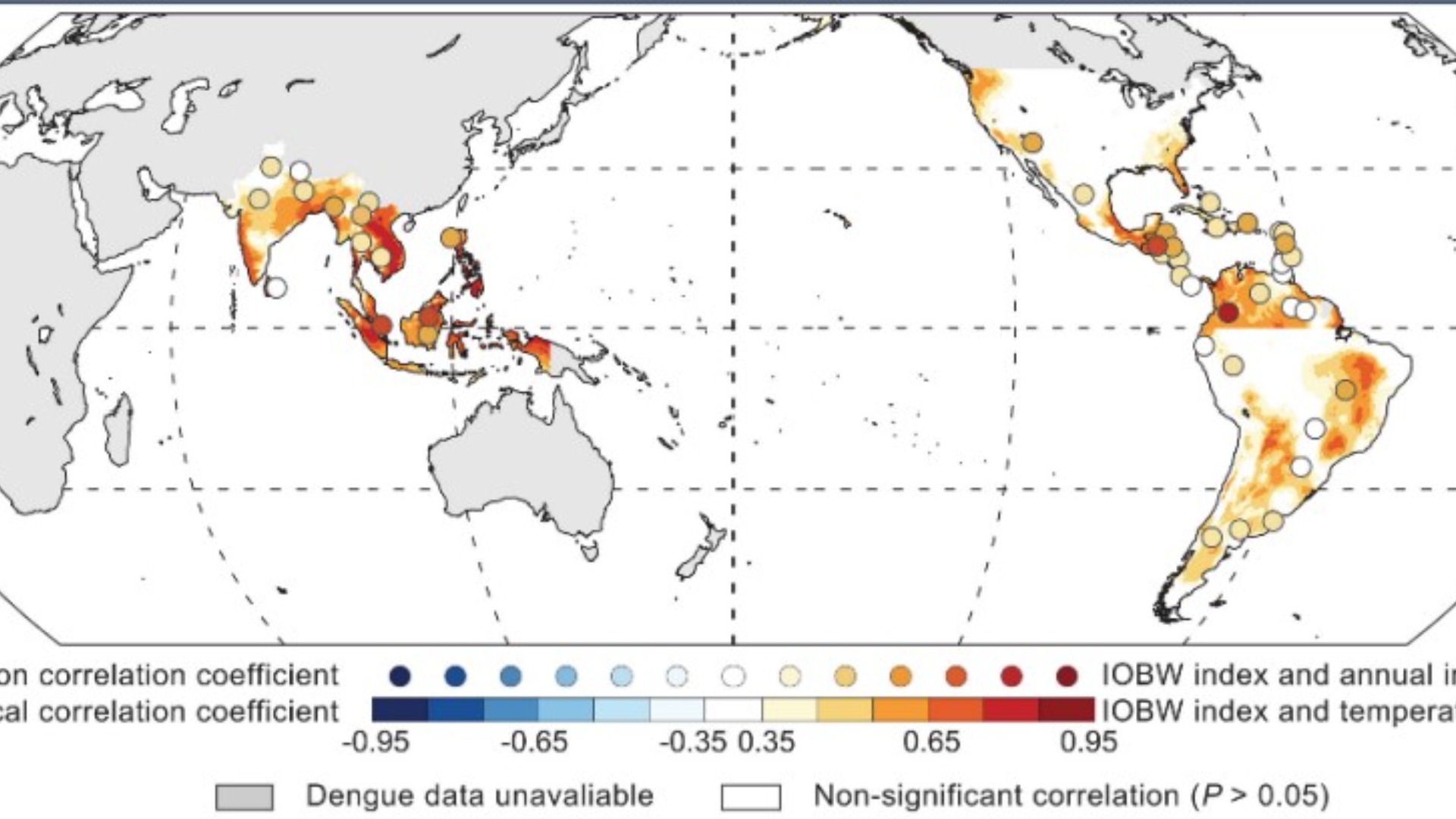 இந்தியப் பெருங்கடலின் வெப்பநிலை மற்றும் டெங்கு பாதிப்பின் தீவிரம்
