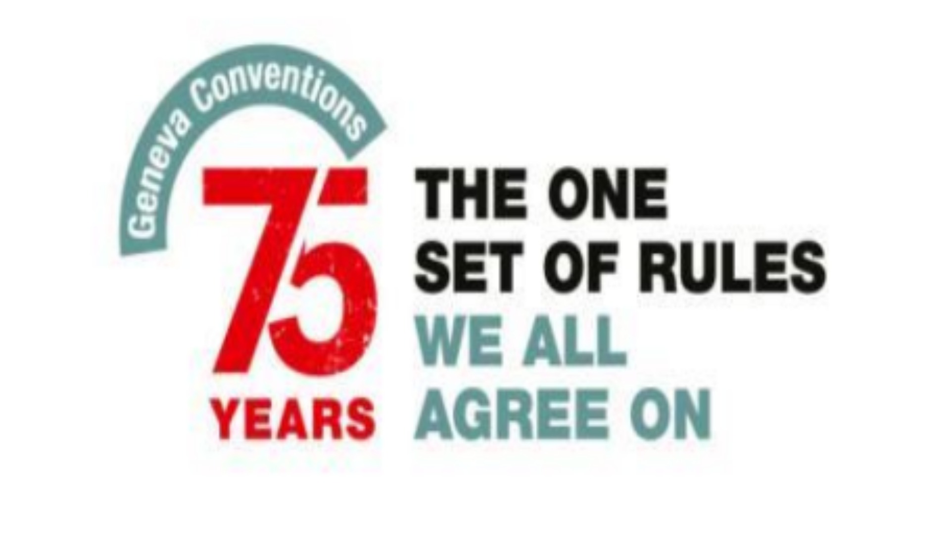 ஜெனீவா உடன்படிக்கையின் 75வது ஆண்டு நிறைவு