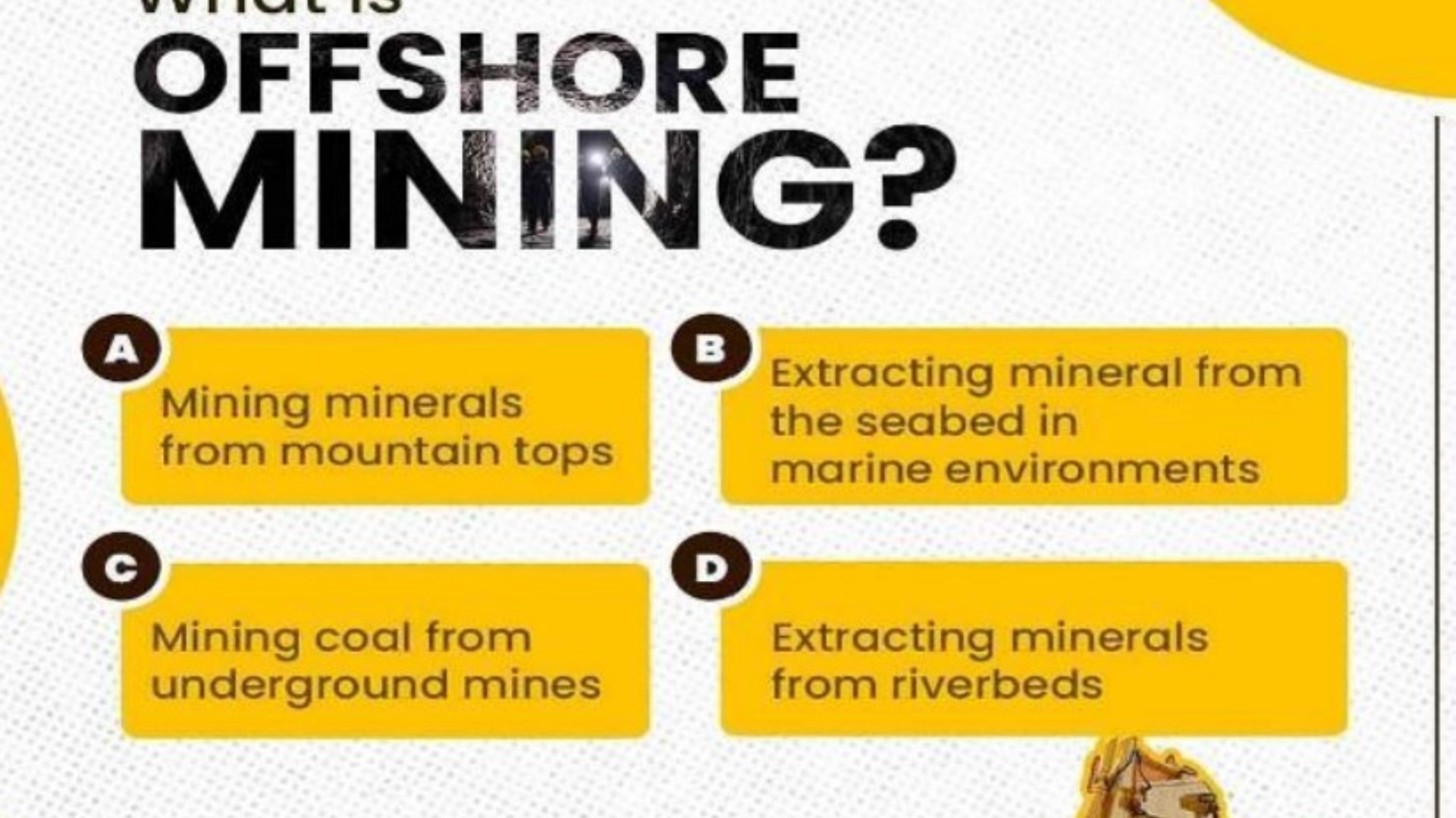 முதல் கடல் சார் கனிம ஏலம்