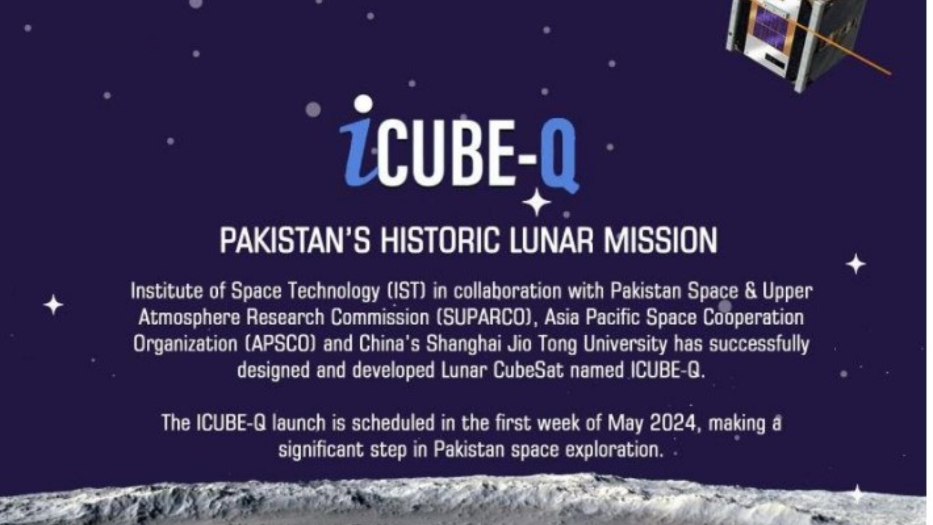 Pakistan's maiden Moon mission