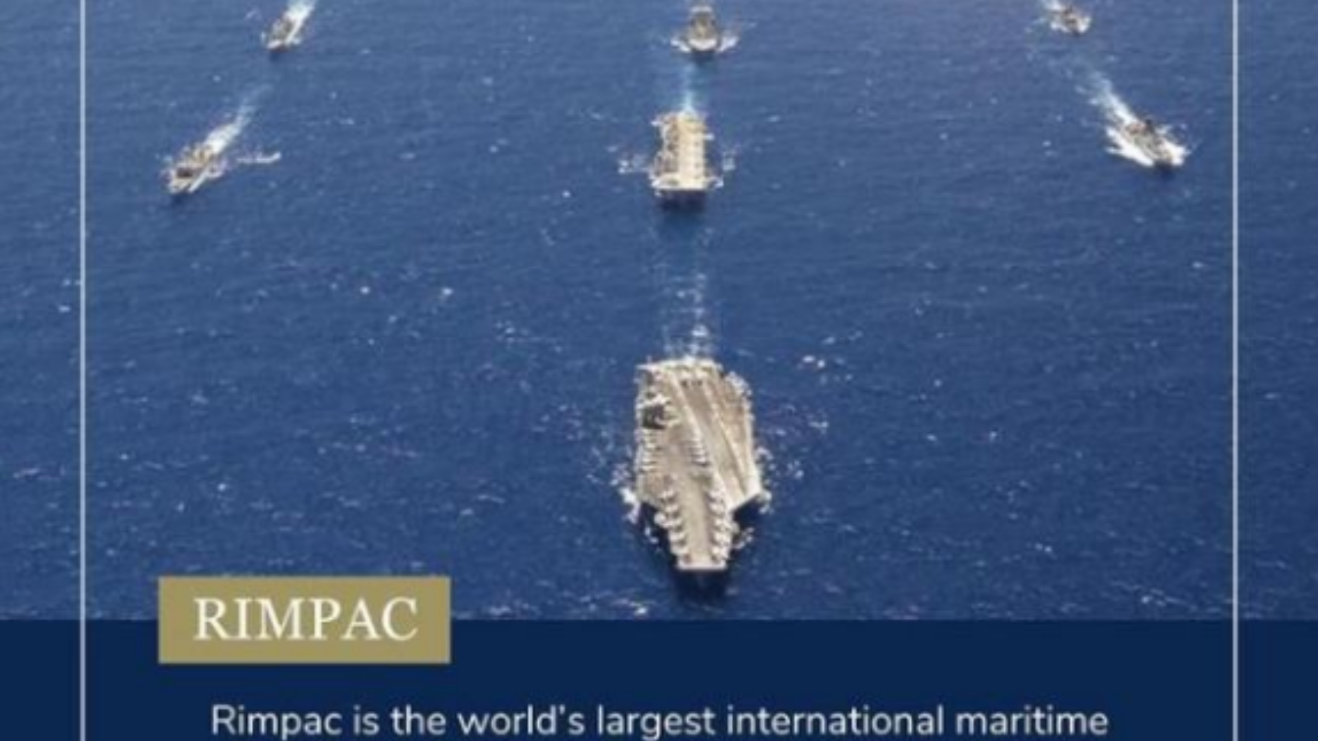 RIMPAC naval exercise