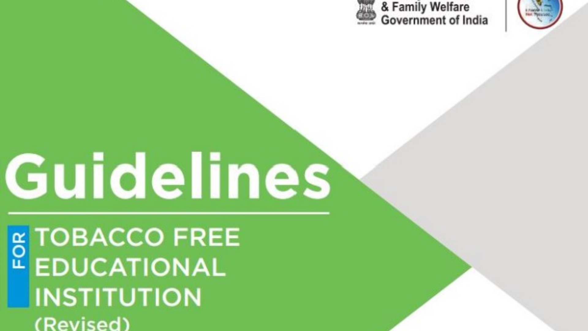 Tobacco Free Educational Institutions